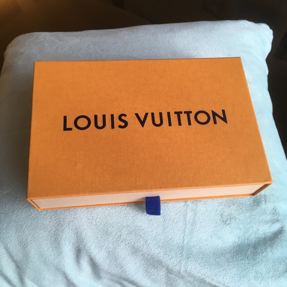 LOUIS VUITTON SMALL Orange Drawer Storage